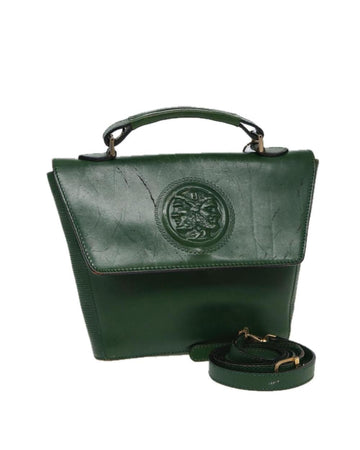 Green Leather Fendi Handbag