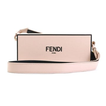 Pink Leather Fendi Shoulder Bag