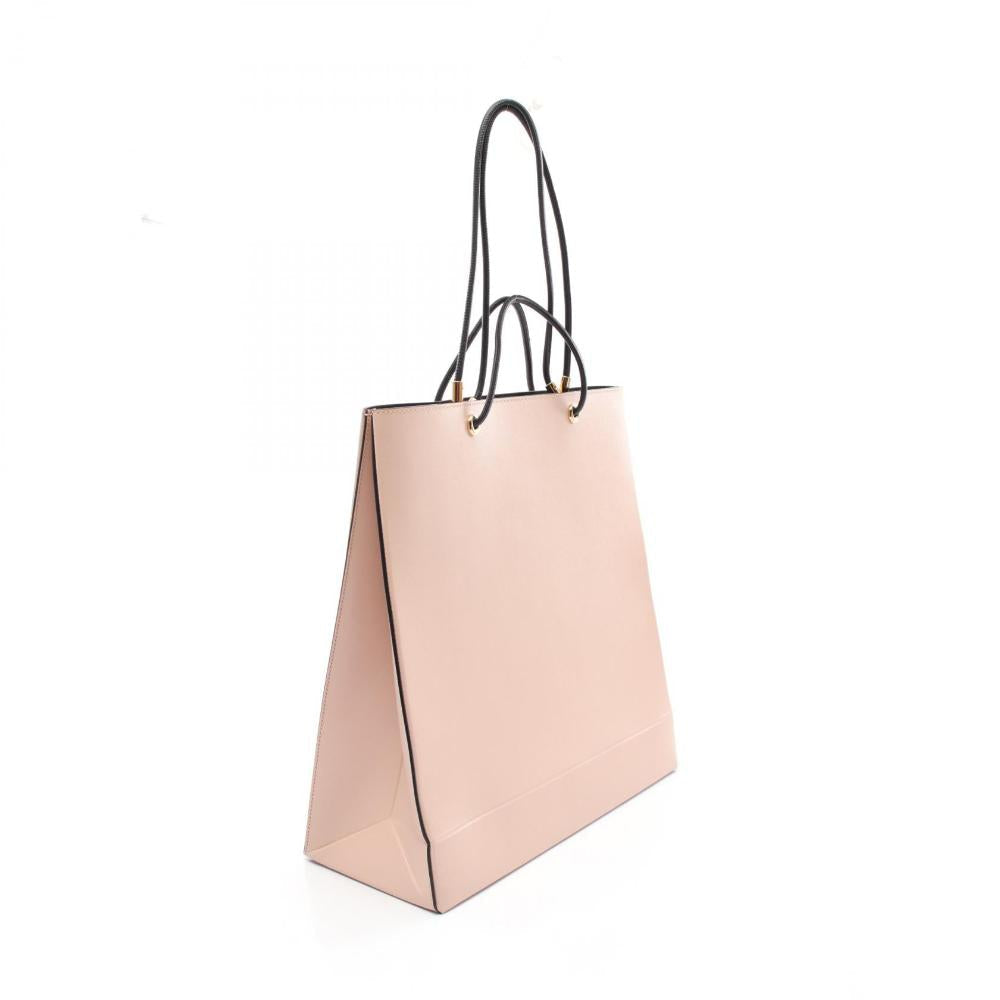 Pink Leather Fendi Tote