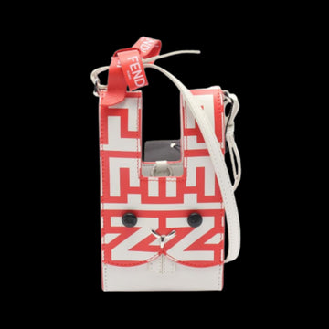Red Leather Fendi Handbag