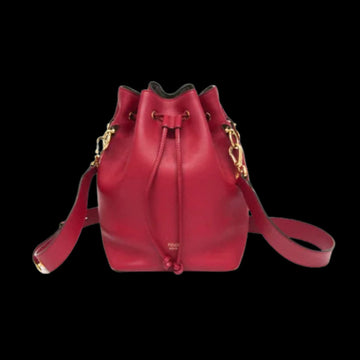 Red Leather Fendi Mon Tresor