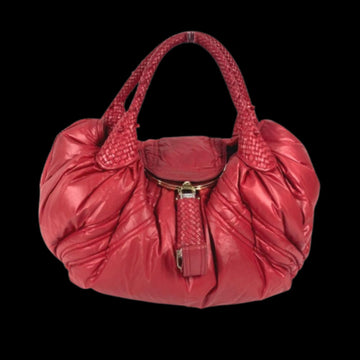 Red Nylon Fendi Handbag