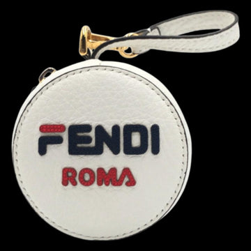 White Canvas Fendi Pouch
