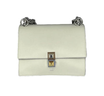 White Leather Fendi Kan I F