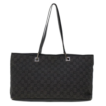 GUCCI EC Canvas Tote Bag Gray  fm2501