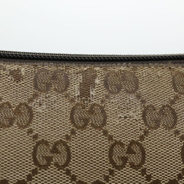 GUCCI EC Canvas Shoulder Bag Beige 145857  fm2595