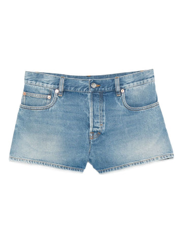 Gucci Women Denim Cotton Shorts