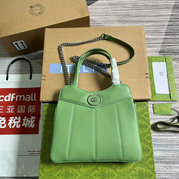 EC 745918 totes Handbag 28cm light green/Genuine Leather