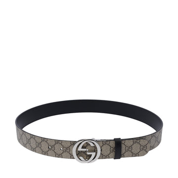 Gucci Men Gg Supreme Reversible  Belt