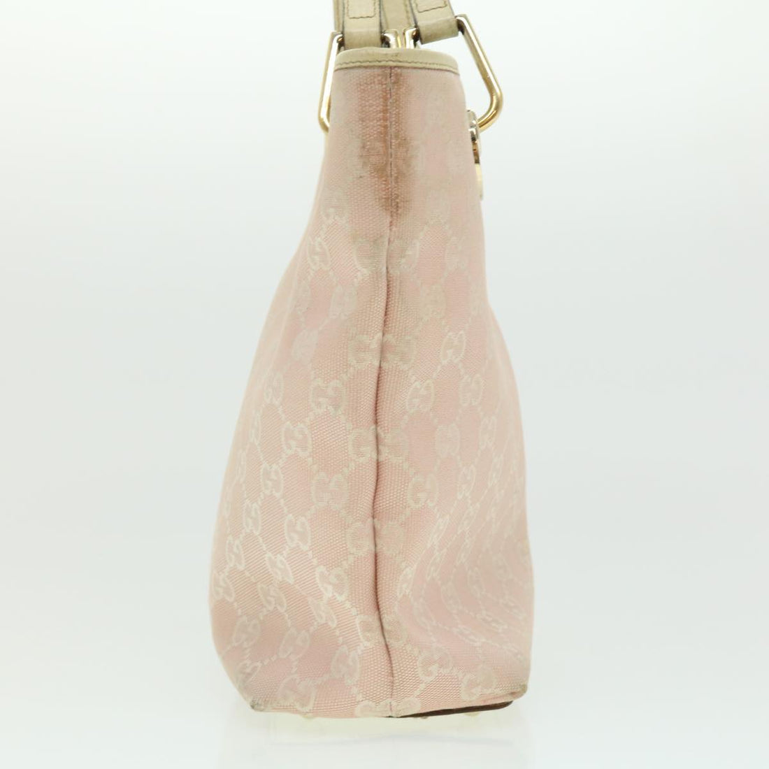 GUCCI EC Canvas Tote Bag Pink  am2713g