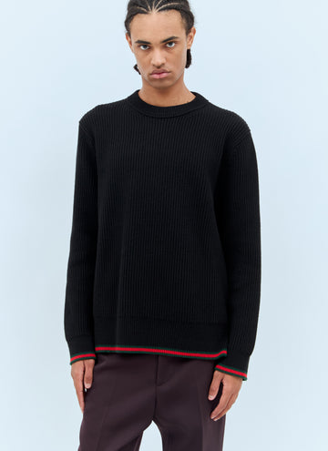 Gucci Men Wool And Cashmere Sweater