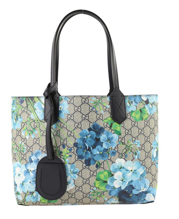 G*G Bag Reversible Blooms Blue CS Supreme Canvas Tote