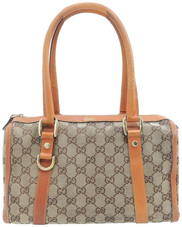 G*G Boston Abbey CS Supreme Brown Canvas Tote