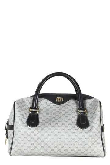 G*G Boston Bag Monogram Blue Tote