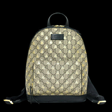 Beige Canvas Gucci Backpack