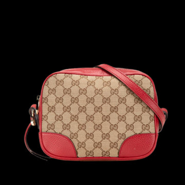 Beige Canvas Gucci Crossbody Bag