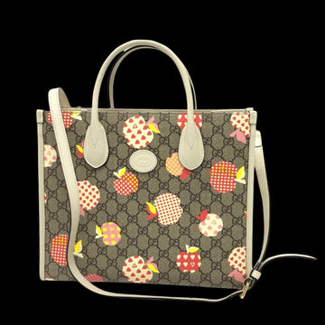 Beige Canvas Gucci Handbag