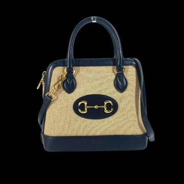 Beige Canvas Gucci Handbag
