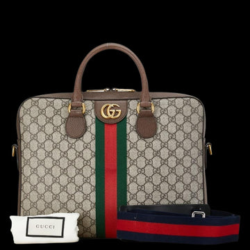 Beige Canvas Gucci Ophidia