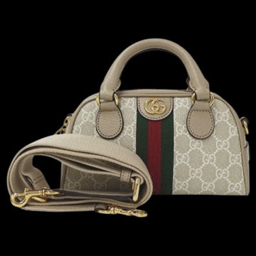 Beige Canvas Gucci Ophidia