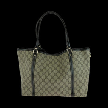 Beige Canvas Gucci Shoulder Bag
