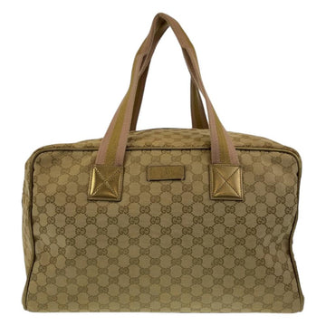 Beige Canvas Gucci Travel Bag