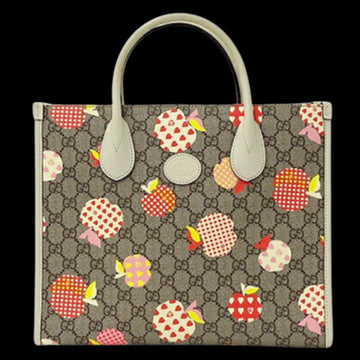 Beige Canvas Gucci Tote