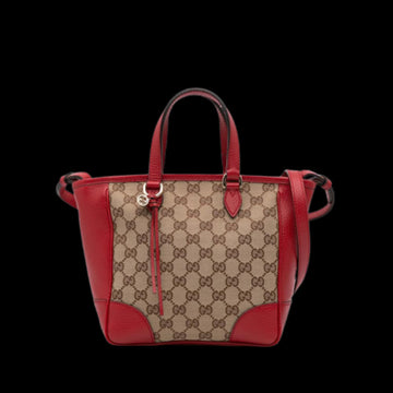 Beige Canvas Gucci Tote