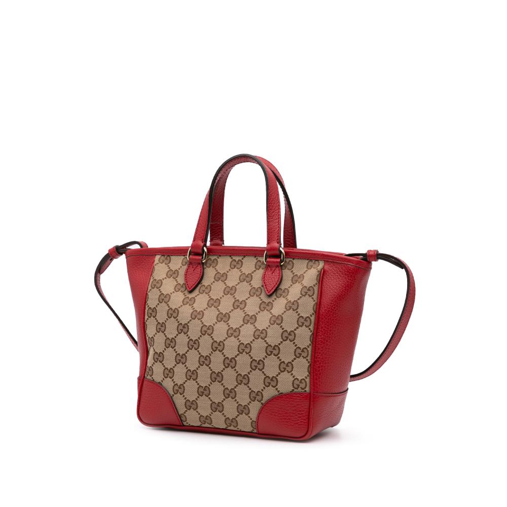 Beige Canvas Gucci Tote
