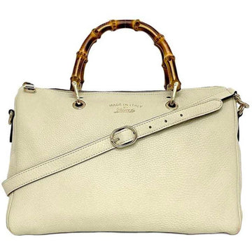 Beige Fabric Gucci Bamboo