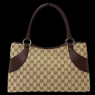 Beige Fabric Gucci Tote