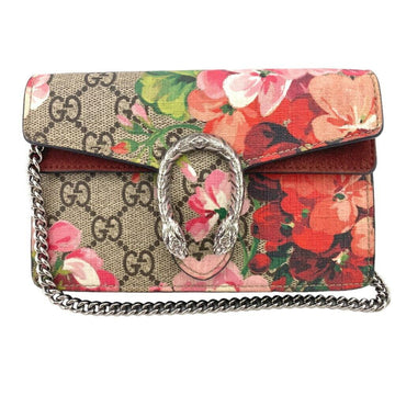 Beige Plastic Gucci Shoulder Bag