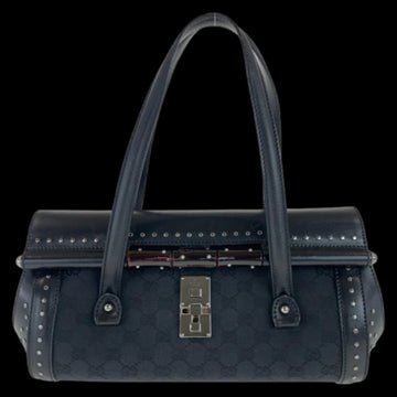 Black Canvas Gucci Bamboo