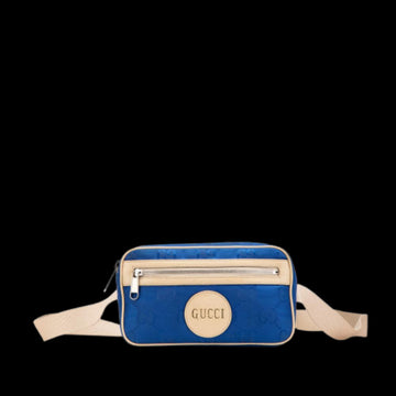 Blue Nylon Gucci Belt Bag