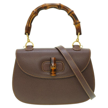 Brown Fabric Gucci Bamboo