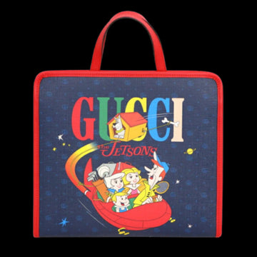 Multicolor Canvas Gucci Tote