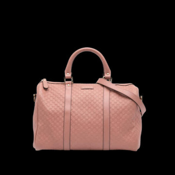 Pink Leather Gucci Handbag