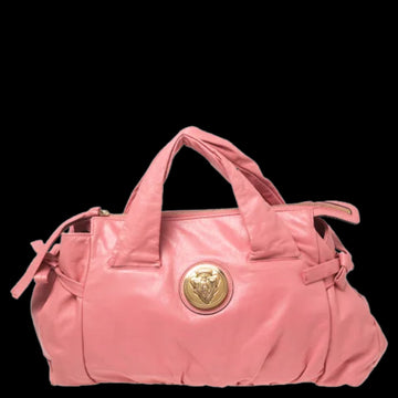 Pink Leather Gucci Handbag