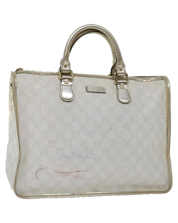 White Leather Gucci Handbag
