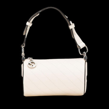 White Leather Gucci Shoulder Bag