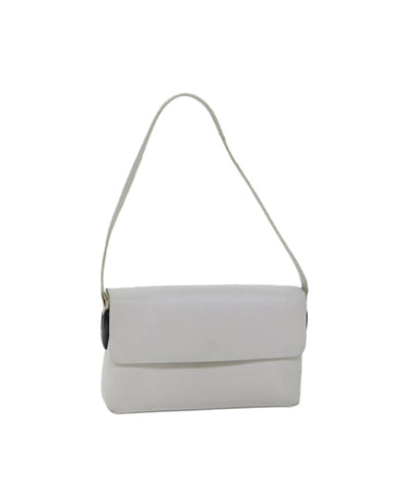 White Leather Gucci Shoulder Bag