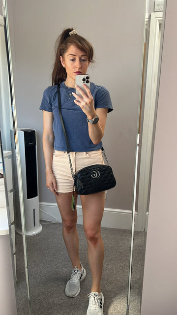 Gucci Aria CS Blue Marmont Small Shoulder Bag (RRP £1250)