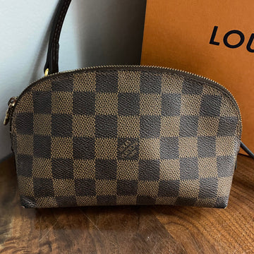 The Junco Crossbody Bag -CS Damier in Brown