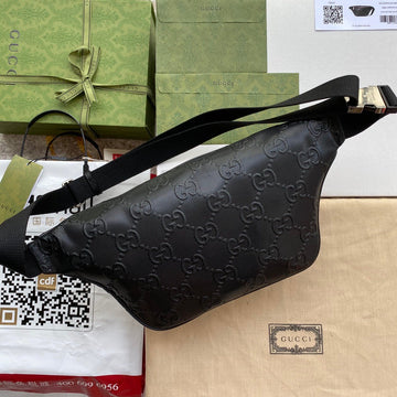 Gucci EC Embossed Belt Bag