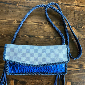 The Crane - Damier and BlueCS Crossbody Bag