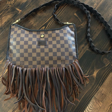 The Peacock -VS Damier Hobo Tote/Crossbody