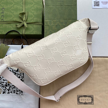 Gucci EC Embossed Belt Bag