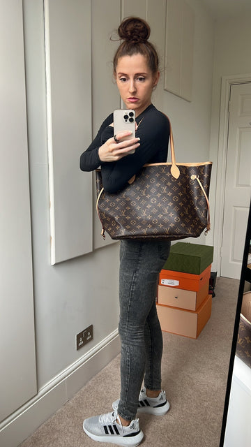 Louis Vuitton Neverfull MM Monogram Red (RRP £1,410)