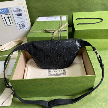 Gucci EC Embossed Belt Bag