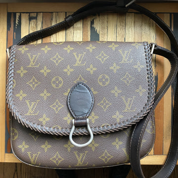 The Swift -CS Monogram in Chocolate Crossbody